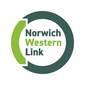Norwich Western Link Logo